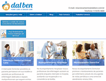 Tablet Screenshot of dalben.com.br